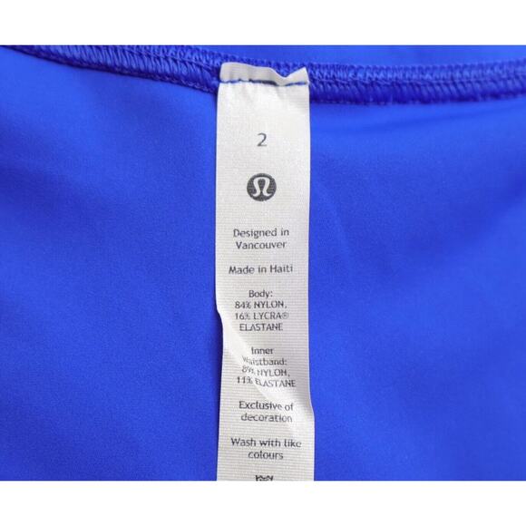 Lululemon Women's Base Pace High Rise Tight 25" Symphony Blue Sz 2 NWT - Picture 7 of 10